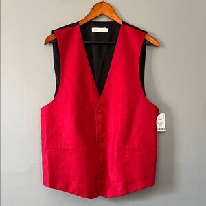 Pierre Cardin Red Vest